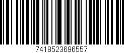 Código de barras (EAN, GTIN, SKU, ISBN): '7418523696557'