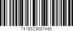 Código de barras (EAN, GTIN, SKU, ISBN): '7418523697448'