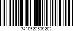Código de barras (EAN, GTIN, SKU, ISBN): '7418523699282'