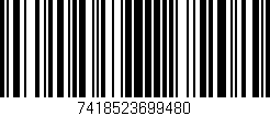 Código de barras (EAN, GTIN, SKU, ISBN): '7418523699480'