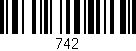 Código de barras (EAN, GTIN, SKU, ISBN): '742'