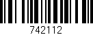 Código de barras (EAN, GTIN, SKU, ISBN): '742112'