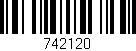Código de barras (EAN, GTIN, SKU, ISBN): '742120'