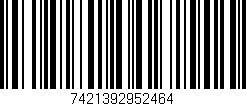 Código de barras (EAN, GTIN, SKU, ISBN): '7421392952464'