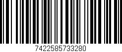 Código de barras (EAN, GTIN, SKU, ISBN): '7422585733280'