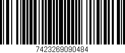 Código de barras (EAN, GTIN, SKU, ISBN): '7423269090484'
