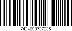 Código de barras (EAN, GTIN, SKU, ISBN): '7424099737235'