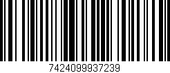 Código de barras (EAN, GTIN, SKU, ISBN): '7424099937239'
