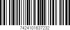 Código de barras (EAN, GTIN, SKU, ISBN): '7424101637232'