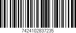 Código de barras (EAN, GTIN, SKU, ISBN): '7424102837235'