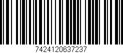 Código de barras (EAN, GTIN, SKU, ISBN): '7424120637237'
