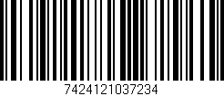 Código de barras (EAN, GTIN, SKU, ISBN): '7424121037234'