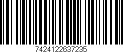 Código de barras (EAN, GTIN, SKU, ISBN): '7424122637235'