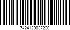 Código de barras (EAN, GTIN, SKU, ISBN): '7424123837238'