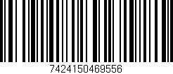 Código de barras (EAN, GTIN, SKU, ISBN): '7424150469556'