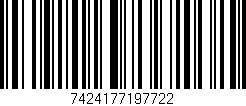 Código de barras (EAN, GTIN, SKU, ISBN): '7424177197722'