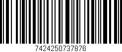 Código de barras (EAN, GTIN, SKU, ISBN): '7424250737876'