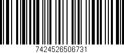 Código de barras (EAN, GTIN, SKU, ISBN): '7424526506731'