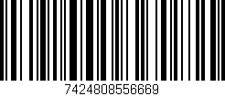 Código de barras (EAN, GTIN, SKU, ISBN): '7424808556669'