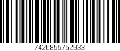Código de barras (EAN, GTIN, SKU, ISBN): '7426855752933'