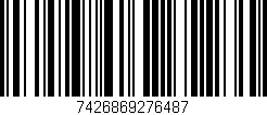 Código de barras (EAN, GTIN, SKU, ISBN): '7426869276487'