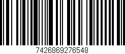 Código de barras (EAN, GTIN, SKU, ISBN): '7426869276548'