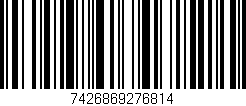 Código de barras (EAN, GTIN, SKU, ISBN): '7426869276814'