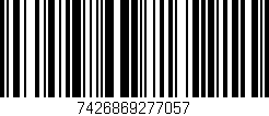 Código de barras (EAN, GTIN, SKU, ISBN): '7426869277057'