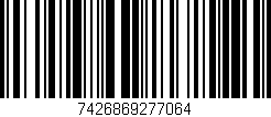 Código de barras (EAN, GTIN, SKU, ISBN): '7426869277064'