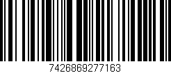 Código de barras (EAN, GTIN, SKU, ISBN): '7426869277163'