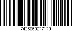 Código de barras (EAN, GTIN, SKU, ISBN): '7426869277170'