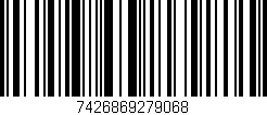 Código de barras (EAN, GTIN, SKU, ISBN): '7426869279068'