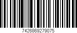 Código de barras (EAN, GTIN, SKU, ISBN): '7426869279075'
