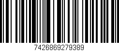 Código de barras (EAN, GTIN, SKU, ISBN): '7426869279389'