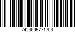 Código de barras (EAN, GTIN, SKU, ISBN): '7426885771706'