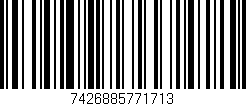 Código de barras (EAN, GTIN, SKU, ISBN): '7426885771713'