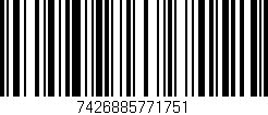 Código de barras (EAN, GTIN, SKU, ISBN): '7426885771751'