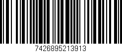 Código de barras (EAN, GTIN, SKU, ISBN): '7426895213913'