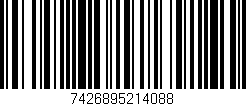 Código de barras (EAN, GTIN, SKU, ISBN): '7426895214088'