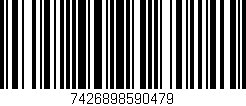 Código de barras (EAN, GTIN, SKU, ISBN): '7426898590479'