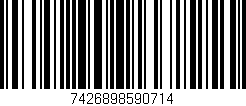 Código de barras (EAN, GTIN, SKU, ISBN): '7426898590714'