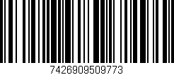 Código de barras (EAN, GTIN, SKU, ISBN): '7426909509773'