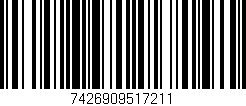 Código de barras (EAN, GTIN, SKU, ISBN): '7426909517211'