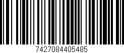 Código de barras (EAN, GTIN, SKU, ISBN): '7427084405485'