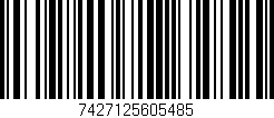 Código de barras (EAN, GTIN, SKU, ISBN): '7427125605485'