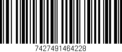 Código de barras (EAN, GTIN, SKU, ISBN): '7427491464228'