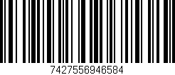 Código de barras (EAN, GTIN, SKU, ISBN): '7427556946584'
