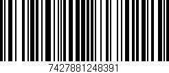 Código de barras (EAN, GTIN, SKU, ISBN): '7427881248391'