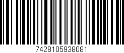 Código de barras (EAN, GTIN, SKU, ISBN): '7428105938081'