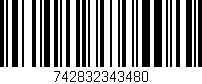 Código de barras (EAN, GTIN, SKU, ISBN): '742832343480'